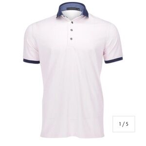 Greyson Clothiers Ponderous Wolf Performance Polo Shirt‎ XL Pink Rosemary
